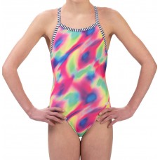 Dolfin Girl's Uglies Crisscross Back - Haze